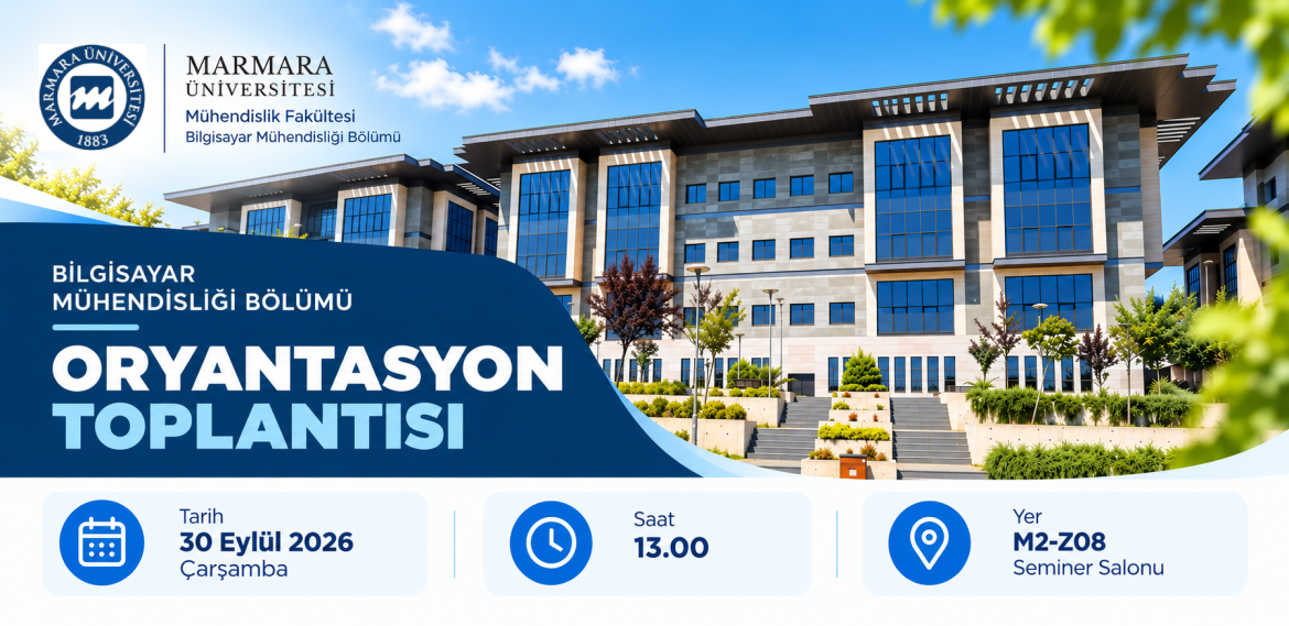 Oryantasyon Toplantısı - 30 Eylül Çarşamba - 13:00